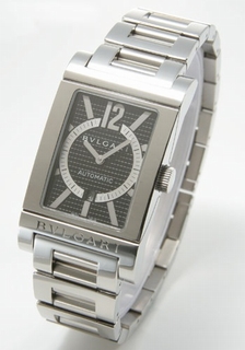 Bvlgari Black Dial Mens Watch RT45BRSSD