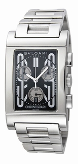 Bvlgari Black Dial Mens Watch RTC49BSSD