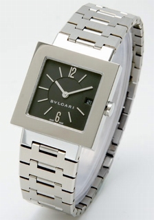 Bvlgari Quadrato Steel Watch SQ27SSD