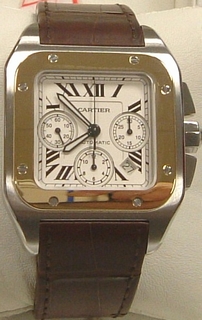 Cartier White Dial Mens Watch W20091X7