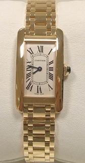 Cartier Tank Americaine W26015K2 Ladies Watch