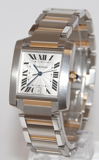 Cartier Tank Francaise W51005Q4 Mens Watch