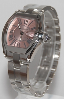 Cartier Pink Dial Watch W62017V3