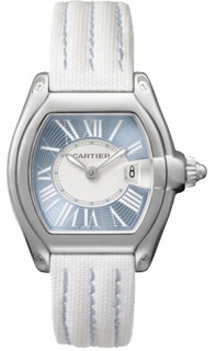 Cartier Blue and White Dial Watch W62053V3