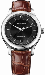 Chopard Black Baton Dial Watch 161907-1001