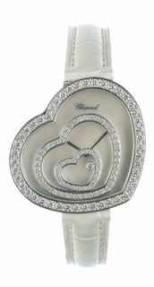 Chopard White Mother of Pearl Dial Ladies Watch 20-9057