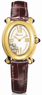 Chopard White Roman Numeral Dial Ladies Watch 277465-0005