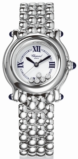 Chopard White Roman Numeral Dial Ladies Watch 278250-3006