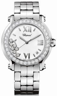 Chopard White Roman Numeral Dial Ladies Watch 278478-2001