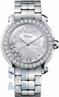 Chopard Steel & White Gold set with Diamonds Watch 278478-2002