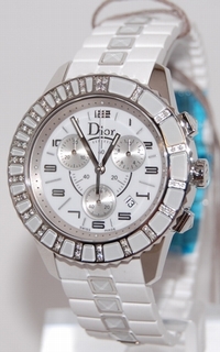 Christian Dior CD114311R001 Steel set with Diamonds Watch