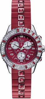 Christian Dior Christal Steel set with Diamonds Watch CD11431BR001