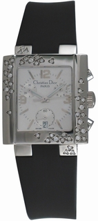 Christian Dior Silver Quarter Arabic Dial Watch D81-101-AGTC