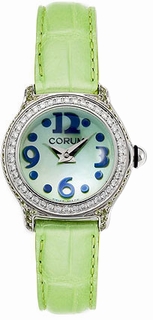 Corum Green Dial Ladies Watch 101-172-47-0007-PN54