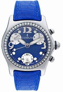 Corum Blue Dial Ladies Watch 196-151-47-0F03-FB30R