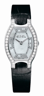 Ebel Beluga Tonneau Steel set with Diamonds Watch 1215089