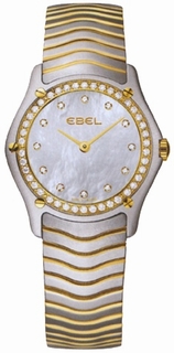 Ebel White Mother of Pearl Diamond Dial Watch 1215271