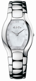 Ebel White Mother-of-pearl Guilloche Dial Ladies Watch 1215289