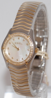 Ebel White Mother of Pearl Diamond Dial Watch 1215374