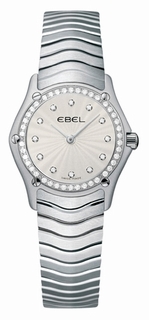 Ebel Silver Diamond Dial Watch 1215424