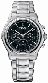 Ebel Black Guilloche Dial Watch 1215486