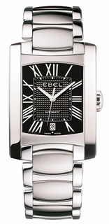 Ebel Black Roman Numeral Dial Watch 1215615