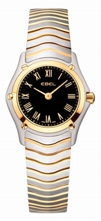 Ebel Black Roman Numeral Dial Watch 1215644