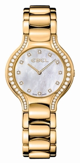 Ebel White Mother of Pearl Diamond Dial ladies Watch 1215874