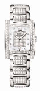 Ebel Brasilia Lady White Gold set with Diamonds Watch 1290086