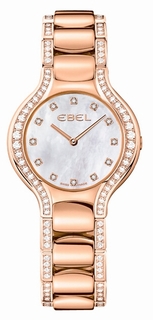 Ebel White Mother of Pearl Diamond Dial Watch 1290092