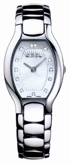 Ebel White Mother-of-pearl Guilloche Dial Watch 9656G21-99970