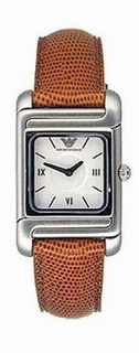 Emporio Armani White Textured Dial Ladies Watch AR0303