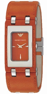 Emporio Armani orange Dial Watch ar5498