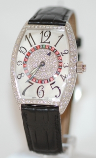 Franck Muller Steel set with Diamonds Watch 5850 Las Vegas