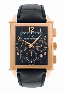 Girard Perregaux Black Dial Mens Watch 25840-0-52-6056