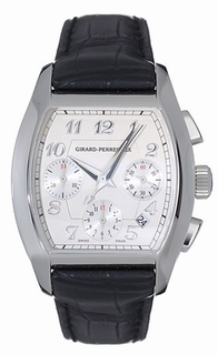 Girard Perregaux Silver Dial Mens Watch 27650-0-11-1151C