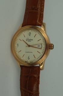 Glashutte rose gold Watch 8787