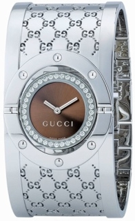 Gucci Brown Sunbrushed Dial ladies Watch YA112416