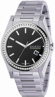 Gucci Steel with Diamonds Watch YA115215