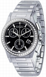 Gucci Steel with Diamonds Watch YA115411