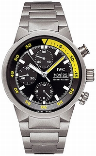 IWC Black Dial Watch 3719-03