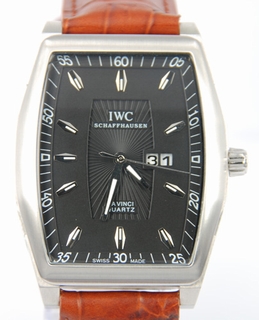 IWC Black Dial Mens Watch 6608