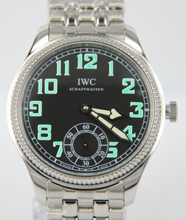 IWC Black Dial Mens Watch 6662