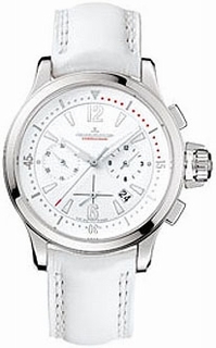 Jaeger LeCoultre White Quarter Arabic Dial Watch 1748405