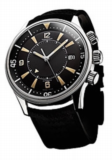 Jaeger LeCoultre Black Quarter Arabic Dial Mens Watch 2008470