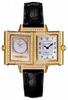 Jaeger LeCoultre White Mother of Pearl Arabic Dial Ladies Watch 2661401