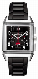 Jaeger LeCoultre Reverso Squadra World Chronograph Titanium Watch 702T670