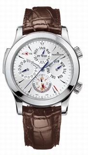 Jaeger LeCoultre Master Grande Reveil Steel Watch A163842A