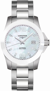 Longines Mother of Pearl Dial Watch L3.655.4.86.6