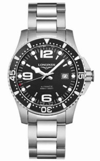 Longines Black Dial Mens Watch L3.656.4.56.6